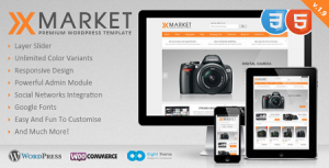 پوسته فروشگاهی XMarket ووکامرس نسخه 2.2