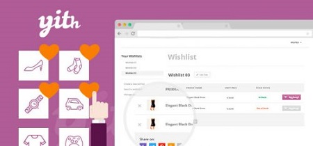 افزونه لیست علاقه مندی ها در ووکامرس WooCommerce Wishlist Premium