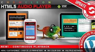 افزونه پخش موسیقی HTML5 Audio Player وردپرس نسخه 2.9.9
