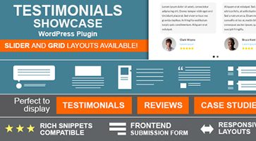افزونه ایجاد نظرات مشتریان وردپرس Testimonials Showcase نسخه 1.9.4