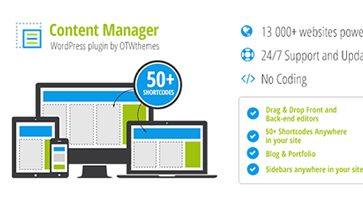 افزونه مدیریت انواع محتوا Content Manager وردپرس نسخه 2.17