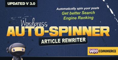 افزونه بازنویسی اتوماتیک محتوا WordPress Auto Spinner نسخه 3.9.0
