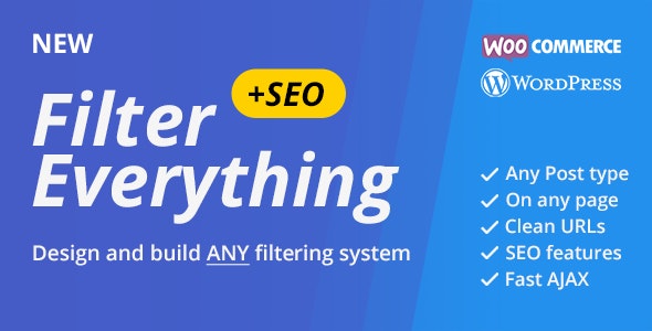 افزونه فیلتر ووکامرس و وردپرس Filter Everything نسخه1.7.11