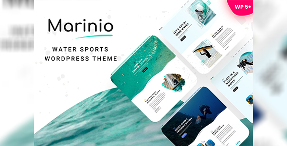 قالب مناسب سایت ورزشی وردپرس Marinio نسخه 1.05