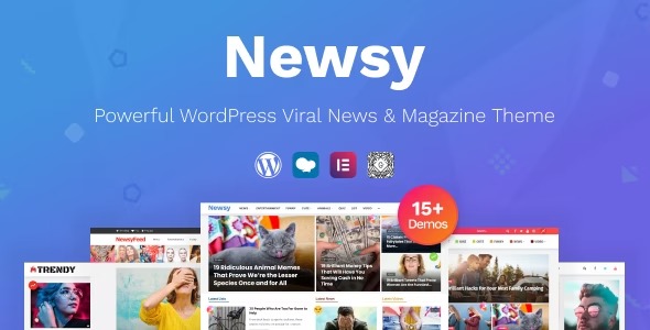 قالب خبری و مجله وردپرس Newsy نسخه 1.5.0