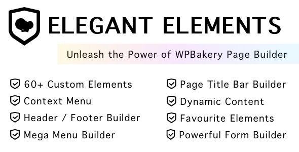 افزودنی ویژوال کامپوزر Elegant Elements نسخه 1.7.0