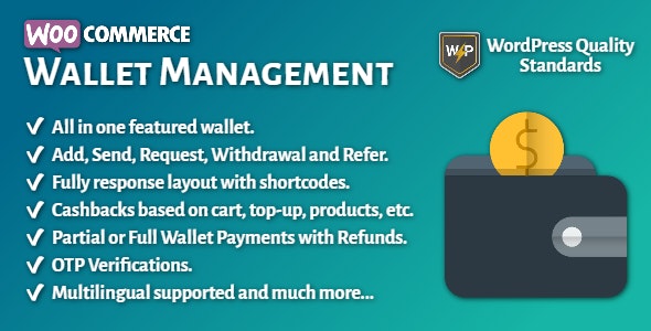 افزونه مدیریت کیف پول Wallet Management ووکامرس نسخه 2.5.0