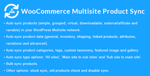افزونه همگام سازی اطلاعات محصولات Multisite Product Sync ووکامرس نسخه 2.2.0