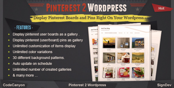 افزونه Pinterest در وردپرس نسخه 1.1.2