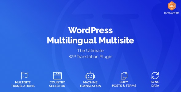 افزونه چند زبانه کردن سایت وردپرس Multilingual Multisite نسخه 1.2.11