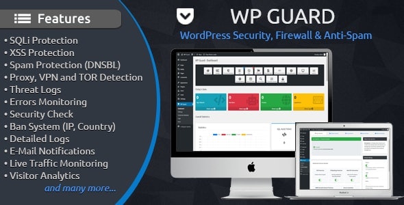 افزونه امنیت وردپرس WP Guard نسخه 2.3