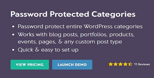 افزونه رمزگذاری محتوای وردپرس Password Protected Categories نسخه 2.1.17