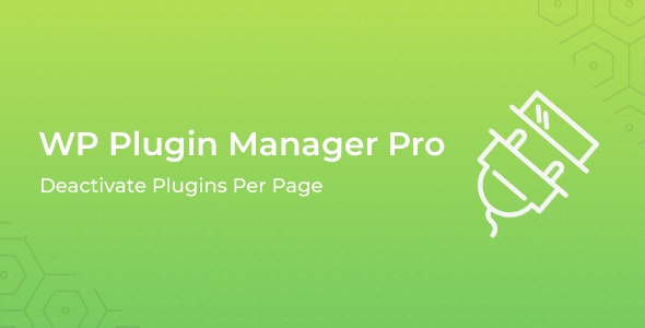 افزونه افزایش سرعت با مدیریت افزونه Plugin Manager Pro وردپرس نسخه 1.1.3