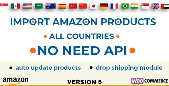 افزونه همکاری در فروش سایت آمازون WooCommerce Affiliate Automatic Amazon نسخه 6.0