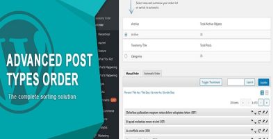 Advanced Post Types Order