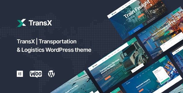 پوسته حمل و نقل و لجستیک TransX وردپرس – نسخه 1.4