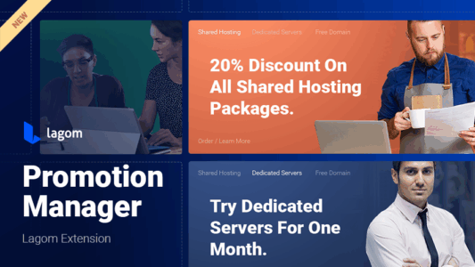 ماژول Promotion Manager for Lagom WHMCS Theme نسخه 1.3.0