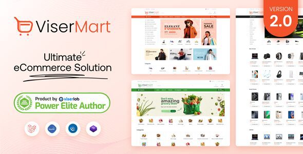 اسکریپت فروش آنلاین ViserMart نسخه 1.1
