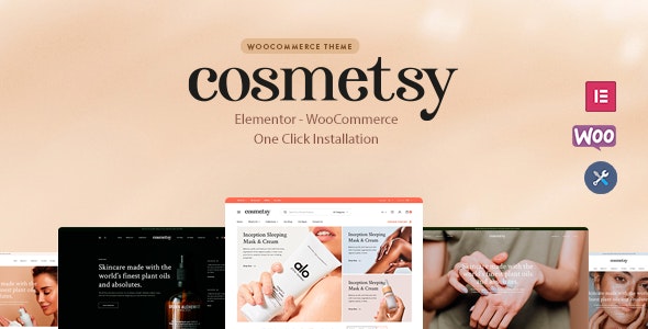 پوسته فروشگاه‌های لوازم آرایشی و بهداشتی Cosmetsy با وردپرس نسخه 1.9.9