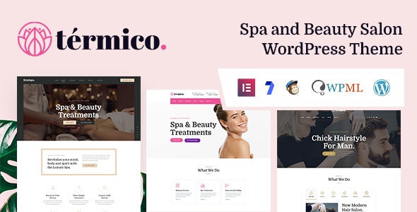 پوسته سالن‌های زیبایی با وردپرس Termico نسخه 2.0.1