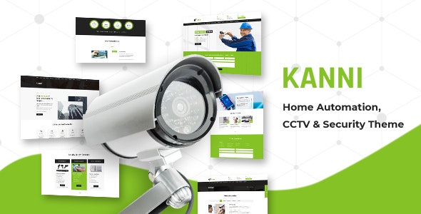 پوسته تخصصی خانه هوشمند و امنیت CCTV کانی نسخه 3.5